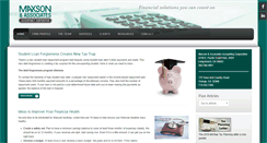 Desktop Screenshot of maxson-accounting.com